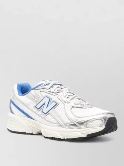 New Balance 740 Sneakers Mesh Panels Rubber Outsole In Silver