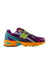 New Balance 740 Leather-trimmed Mesh Sneakers In Purple
