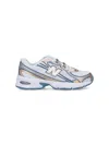 New Balance Tier 1 Synthetic Mesh Sneakers In White
