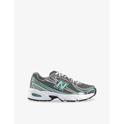 New Balance 740 V2 Mesh Low-top Trainers In Grey/green