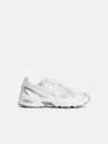 New Balance '740' White Fabric Blend Sneakers In White