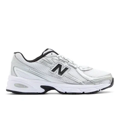 NEW BALANCE UNISEX 740 IN WEISS/GRAU/SCHWARZ, SYNTHETIK, GRÖSSE 42.5