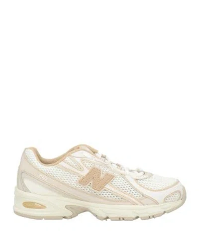 New Balance 740 Woman Sneakers Beige Size 7.5 Leather, Textile Fibers In Neutral