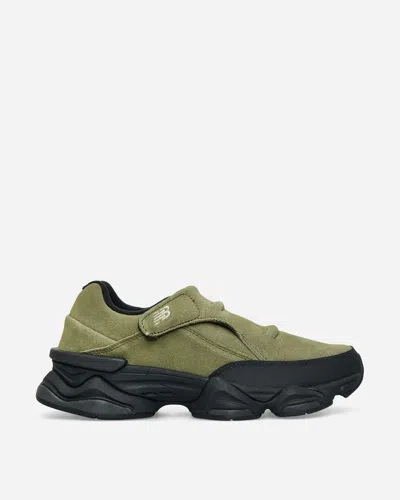 New Balance 8040 Trainers Dark Olivine / Phantom In Green