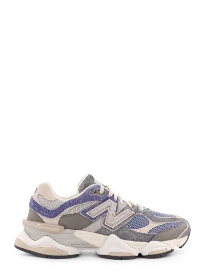 New Balance 906 Leather And Mesh Sneakers In Blue