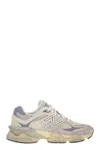 New Balance 9060 Rubber And Leather-trimmed Suede And Mesh Sneakers In Blue
