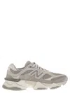 New Balance Mens Slate Grey White Grey 9060 Suede And Mesh Low-top Trainers In Gray
