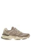 New Balance Mens Mushroom Seasalt 9060 Suede And Mesh Low-top Trainers In Nude