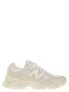New Balance 9060 Suede And Mesh Low-top Sneakers In White