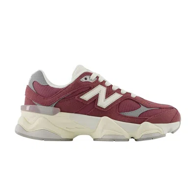 Pre-owned New Balance 9060 Big Kid 'washed Burgundy' | Red | Kid's Size 6.5