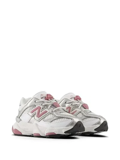 New Balance Kids' 9060 Bungee Sneakers In White