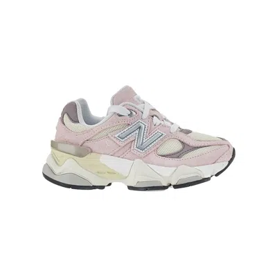 New Balance 9060 Lace Sneakers Kids In Pink