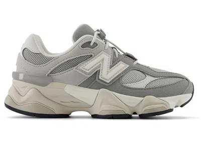 Pre-owned New Balance 9060 Lace Toggle Sneakers In Raincloud/slate Grey