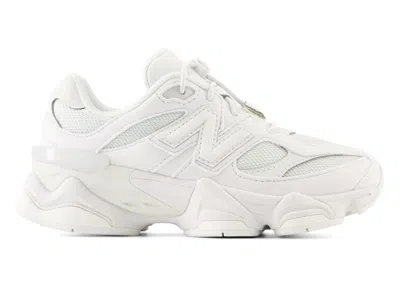 Pre-owned New Balance 9060 Lace Toggle Sneakers In Reflection In Silver
