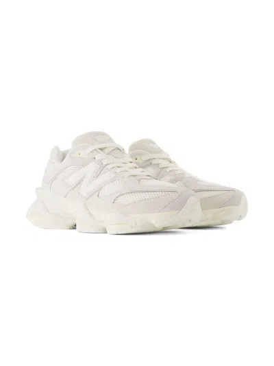 New Balance Kids' 9060 Lace-up Sneakers In White