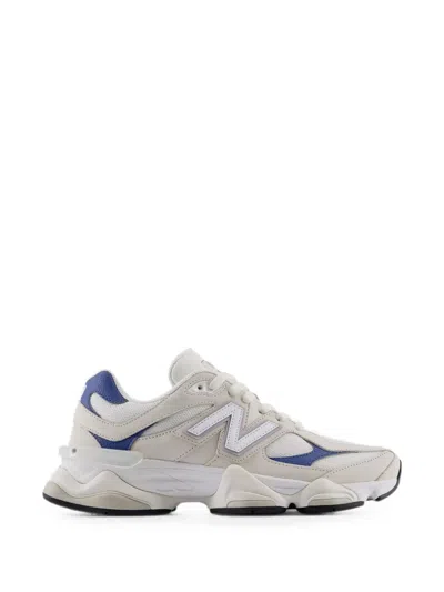 New Balance 9060 Lace-up Fastening Sneakers In Neutral
