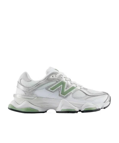 New Balance 9060 Lace-up Sneakers In White