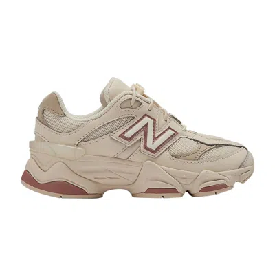 Pre-owned New Balance 9060 Little Kid 'bone Sparrow Lace Toggle' | Cream | Kid's Size 12