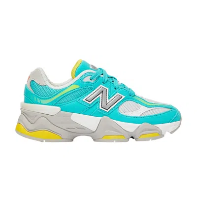 Pre-owned New Balance 9060 Little Kid 'cyan Burst' Dtlr Exclusive | Blue | Kid's Size 11