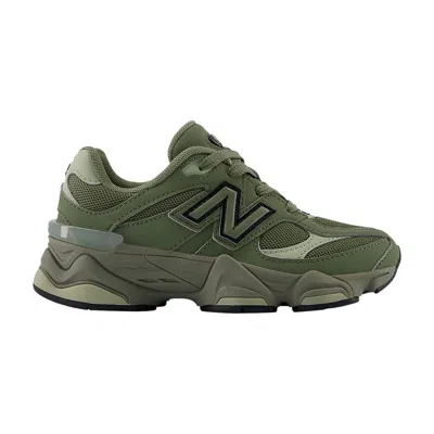 Pre-owned New Balance 9060 Little Kid 'dark Olivine' | Green | Kid's Size 2