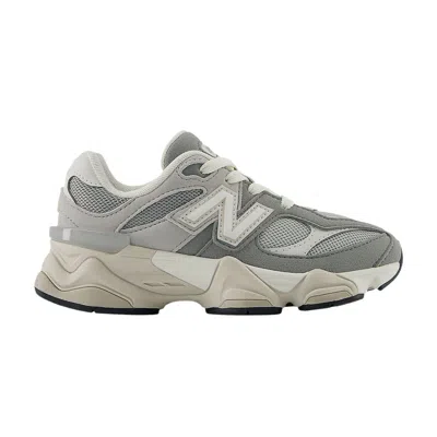 Pre-owned New Balance 9060 Little Kid 'raincloud Slate Grey' | Kid's Size 2 In Gray