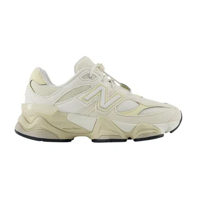 Pre-owned New Balance 9060 Little Kid Wide 'sea Salt Linen' | Cream | Kid's Size 12 In White