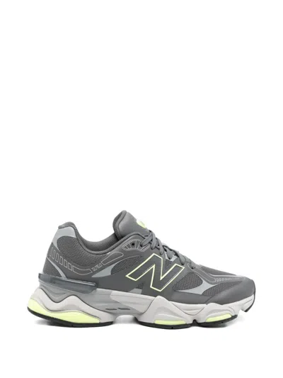 New Balance 9060 Logo-detail Sneakers In Gray