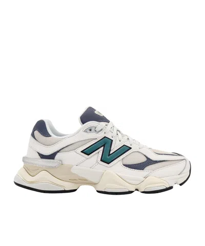 NEW BALANCE 9060 LOGO-PATCH SNEAKERS