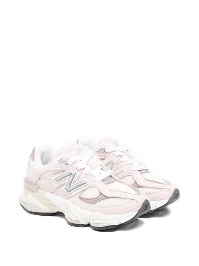 New Balance 9060 Lace Sneakers Kids In Pink
