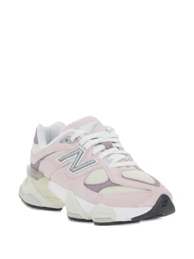 New Balance 9060 Lace Sneakers Kids In Pink