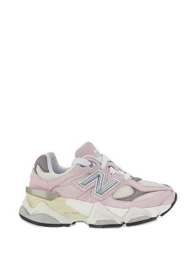 New Balance 9060 Lace Sneakers Kids In Pink