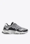New Balance 9060 Low-top Sneakers In Black And Castlerock In Gray