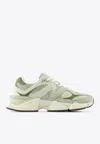 NEW BALANCE 9060 LOW-TOP SNEAKERS IN OLIVINE