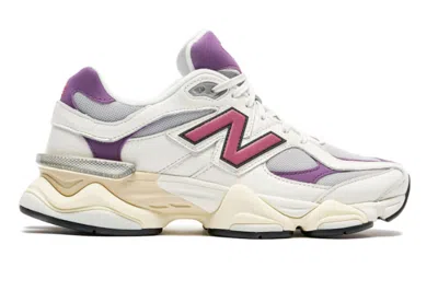 Pre-owned New Balance 9060 Magenta In White/pink/purple