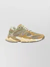 New Balance 9060 Mesh And Suede Athletic Sneakers In Brown