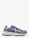 New Balance 9060 Mesh Low-top Sneakers With Suede Inserts In Blue