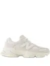 New Balance 9060 Mesh-panelled Sneakers In White