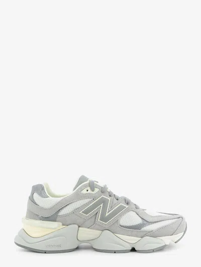 New Balance 9060 Mesh Sneakers With Iconic Side Logo In Gray