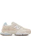 New Balance 9060 Mesh Suede Sneakers In Neutral