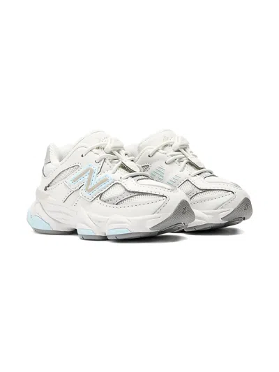 New Balance Kids' 9060 Mesh Trainers In White