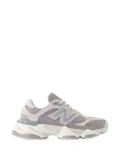 New Balance 9060 Mesh-panelled Sneakers In Gray