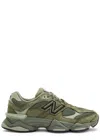New Balance 9060 Panelled Mesh Sneakers In Green