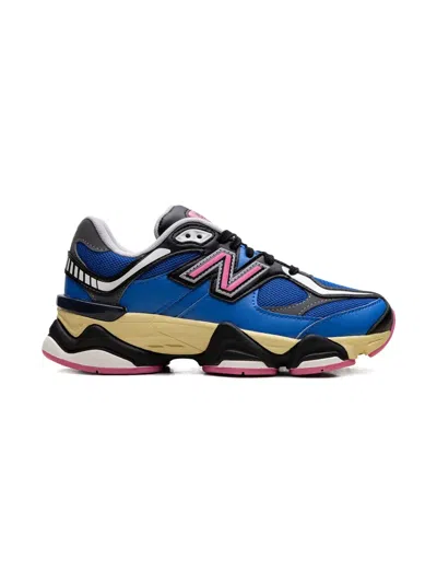 New Balance Kids' 9060 Panelled Sneakers In Blue