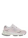 New Balance '9060' Pink Sneaker With Side Logo And Chunky Sole In Pink