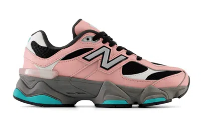 Pre-owned New Balance 9060 Pink Teal (gs) In Filament Pink/airyteal