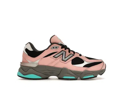 Pre-owned New Balance 9060 Pink Teal Sneakers In Filament Pink/airyteal In Multi