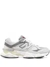 New Balance Mesh Panel Rubber Sole Sneakers In Gray