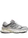 New Balance Grey Low Top Sneakers With Logo Detail On The Side In Suede And Tech Fabric Man In Grey
