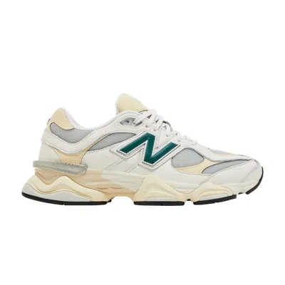 Pre-owned New Balance 9060 'sea Salt Marsh Green' In Cream