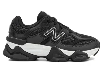Pre-owned New Balance 9060 Shoe Palace Sneakers In Black/silver